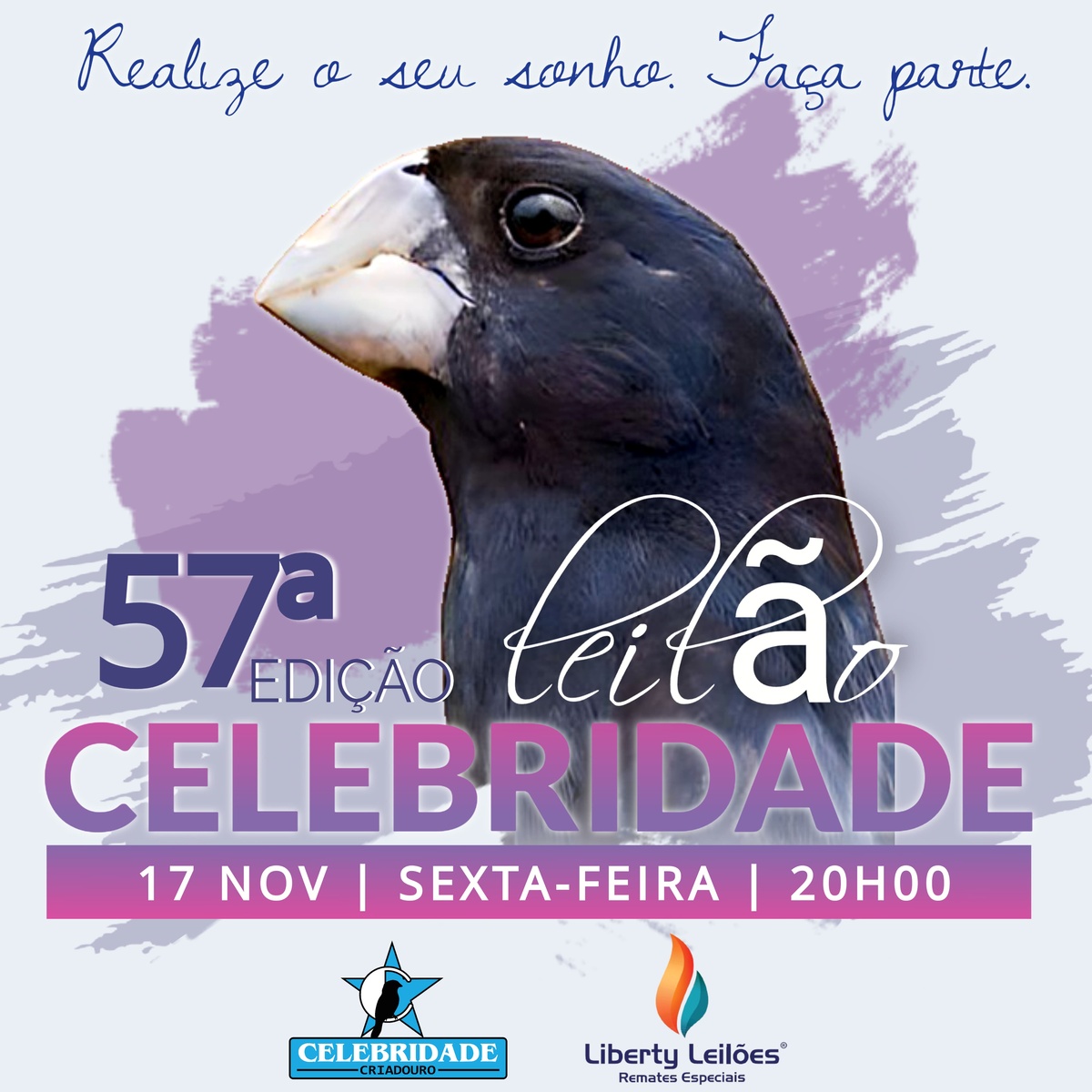 57º Edição - Leilão Criadouro Celebridade - Via WhatsApp.